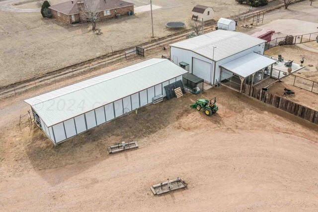 1513 S Girl Scout Rd, Amarillo, TX 79124 - aerial view of property and surrounding area