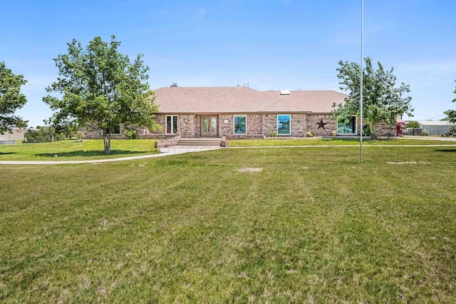 1513 S Girl Scout Rd, Amarillo, TX 79124 - ranch-style house featuring a front yard
