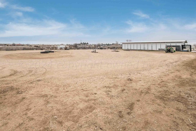 1513 S Girl Scout Rd, Amarillo, TX 79124 - view of yard featuring fence