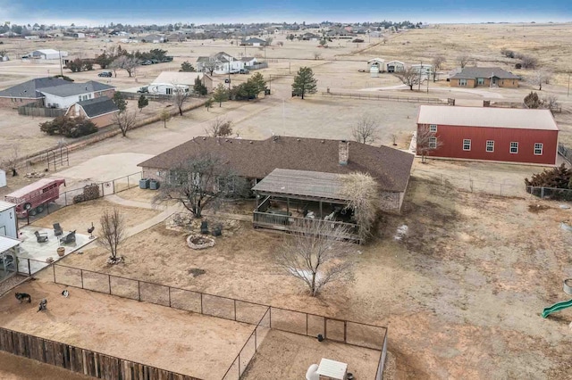 1513 S Girl Scout Rd, Amarillo, TX 79124 - aerial view of sparsely populated area