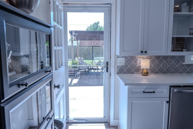2211 N Aspen Dr, Pampa, TX 79065 - doorway to outside featuring french doors