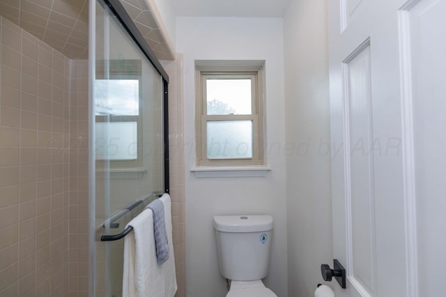 3301 Palmetto Trl, Amarillo, TX 79106 - full bathroom with toilet and a stall shower