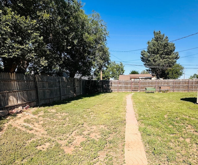 1521 Fox Ave, Dumas, TX 79029 - view of fenced backyard