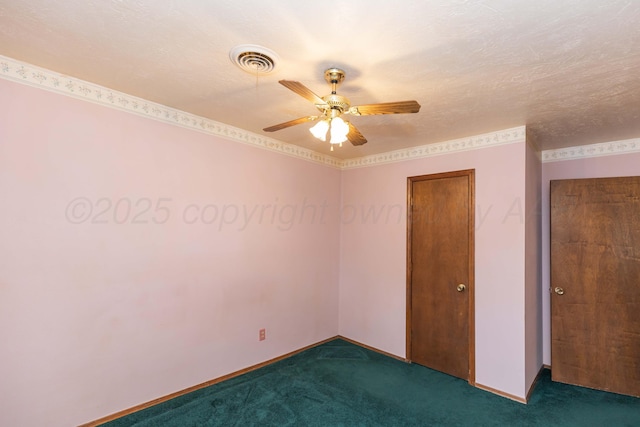 5025 S Fannin St, Amarillo, TX 79110 - unfurnished bedroom with carpet and ceiling fan