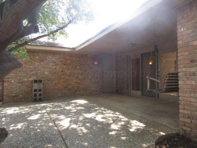 7503 Baughman Dr, Amarillo, TX 79121 - view of patio