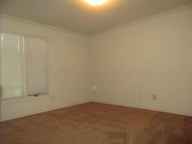 7503 Baughman Dr, Amarillo, TX 79121 - empty room featuring ornamental molding