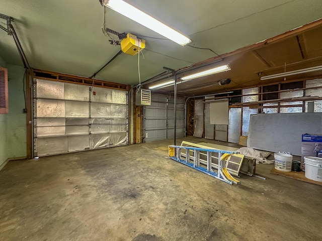 1705 Takewell St, Borger, TX 79007 - garage featuring a garage door opener
