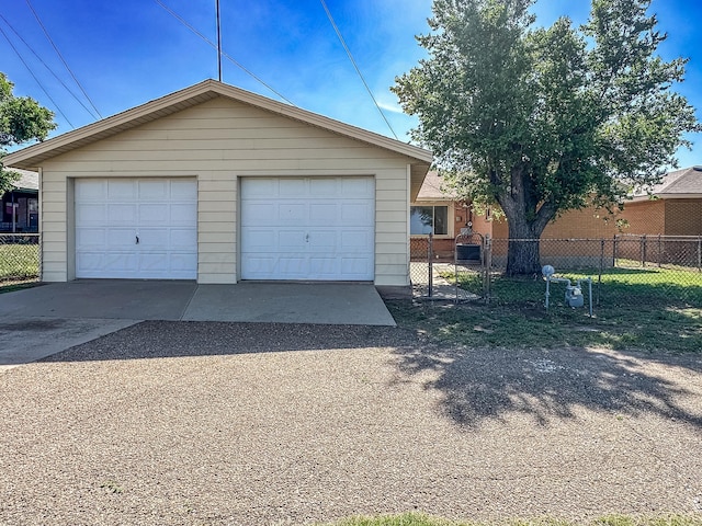 1705 Takewell St, Borger, TX 79007 - view of detached garage
