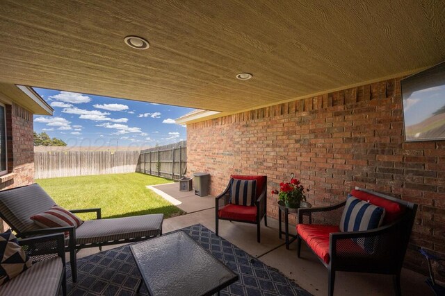 905 Red Deer Ln, White Deer, TX 79097 - view of patio