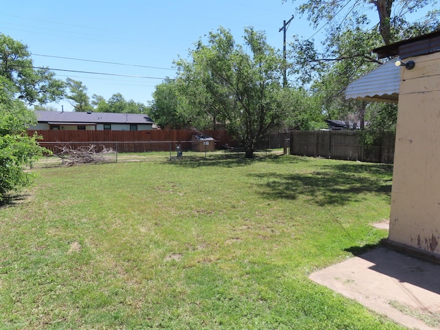 view of yard