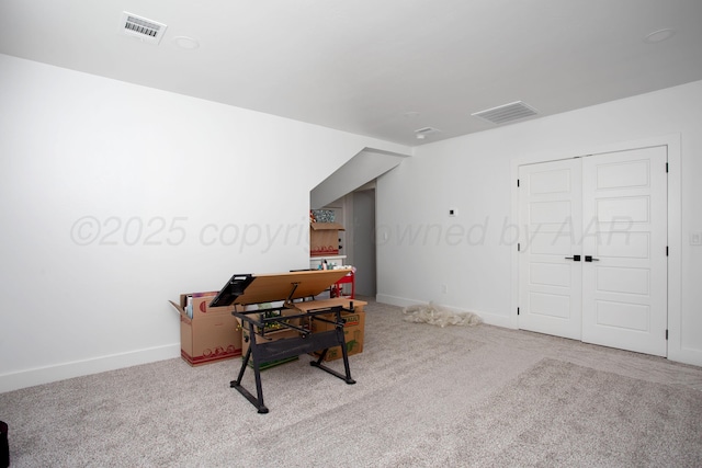 9800 Barton Springs Dr, Amarillo, TX 79119 - carpeted office with baseboards