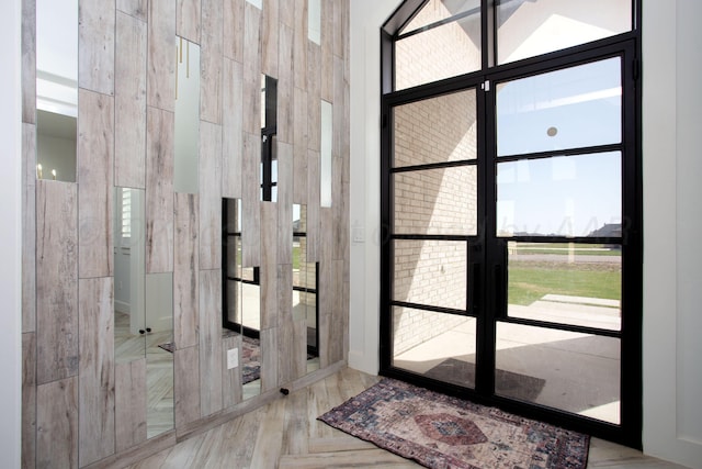 9800 Barton Springs Dr, Amarillo, TX 79119 - doorway to outside with wood finished floors