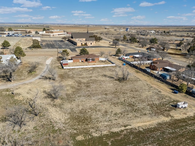 drone / aerial view featuring a rural view