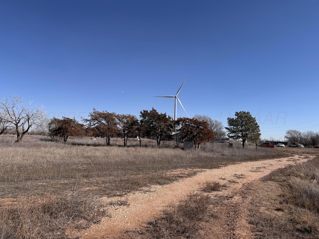 exterior space featuring a rural view