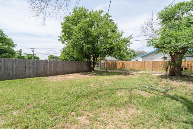 4106 S Jackson St, Amarillo, TX 79110 - view of fenced backyard