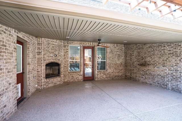 6501 Glenwood Dr, Amarillo, TX 79119 - view of patio / terrace featuring an attached carport