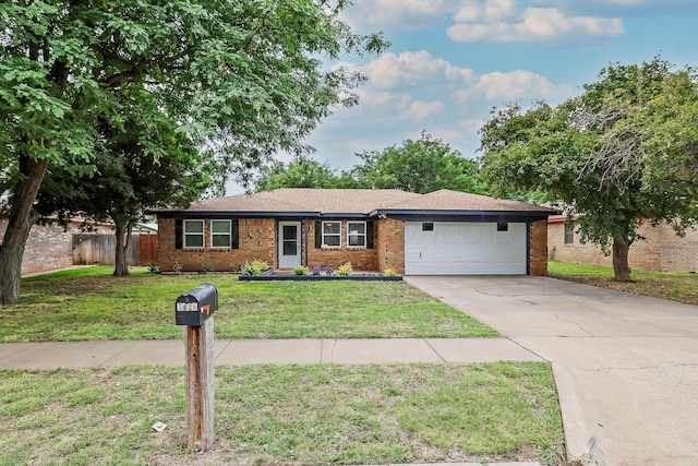 7426 Jameson Dr, Amarillo, TX 79121 - single story home featuring brick siding, an attached garage, and concrete driveway