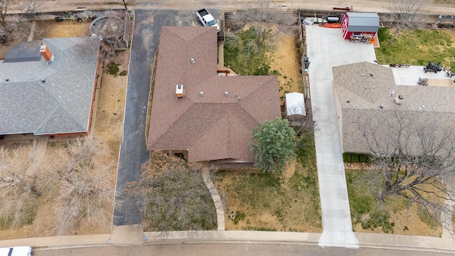 409 Thompson Ln, Canyon, TX 79015 - view from above of property