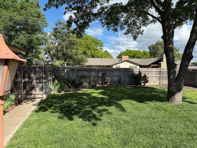 409 Thompson Ln, Canyon, TX 79015 - view of yard
