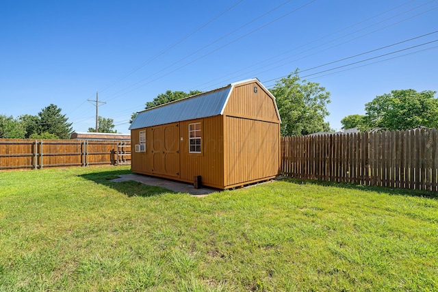 1604 Country Ln, Panhandle, TX 79068 - view of shed featuring a fenced backyard