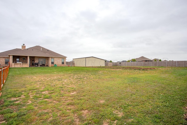 9191 E Strawberry Fields Dr, Canyon, TX 79119 - view of yard
