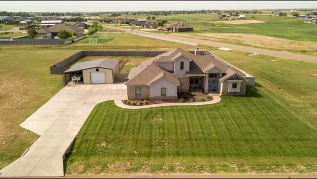 9191 E Strawberry Fields Dr, Canyon, TX 79119 - view of rural area