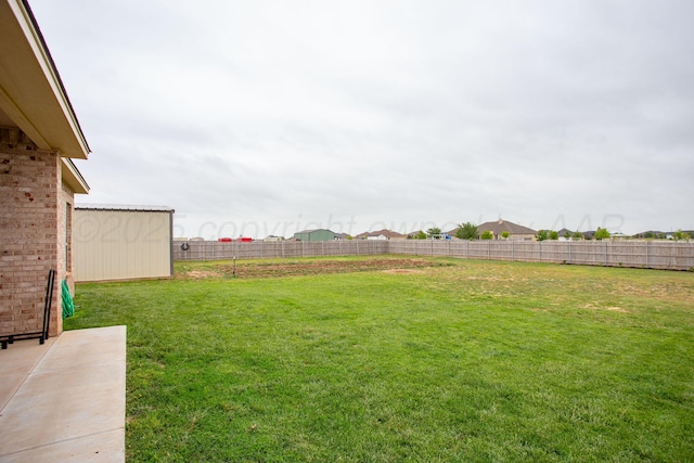 9191 E Strawberry Fields Dr, Canyon, TX 79119 - view of yard