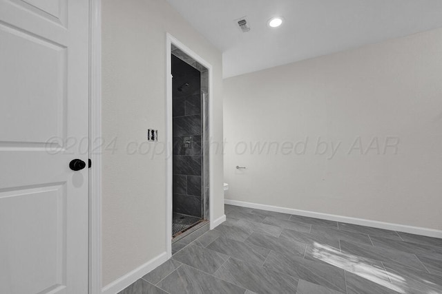 4204 Roxton Dr, Amarillo, TX 79109 - hallway featuring baseboards and recessed lighting