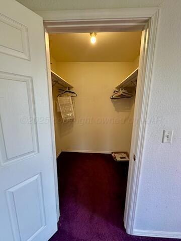 1512 N Tyler St, Amarillo, TX 79107 - walk in closet with dark carpet