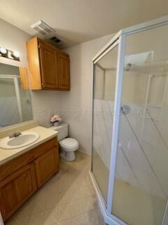 1512 N Tyler St, Amarillo, TX 79107 - full bath with vanity and a shower stall