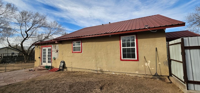 view of side of property