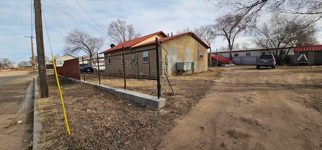 view of home's exterior