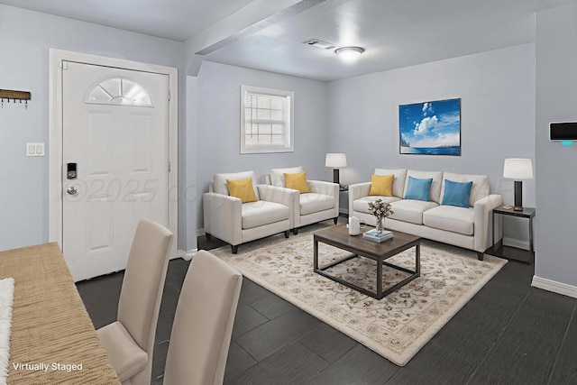 3804 NE 26th Ave, Amarillo, TX 79107 - living area with baseboards