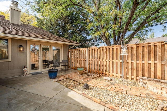3000 Fleetwood Dr, Amarillo, TX 79109 - view of patio with french doors