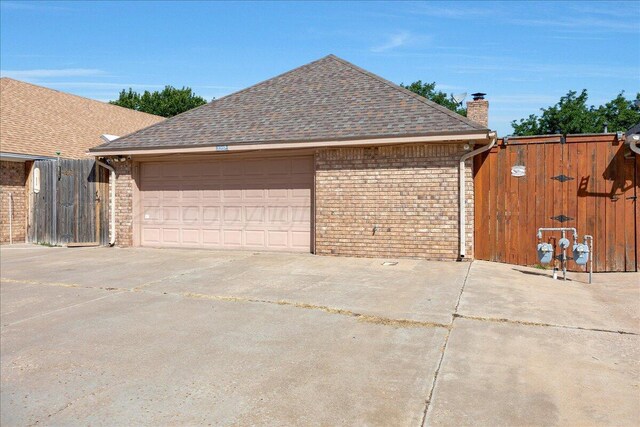 3507 Brennan Gdns, Amarillo, TX 79121 - garage with concrete driveway