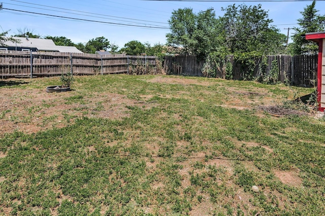 4004 S Van Buren St, Amarillo, TX 79110 - view of fenced backyard