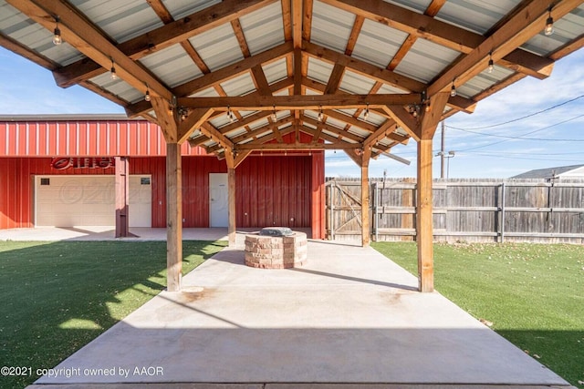 8403 Whittier Dr, Amarillo, TX 79110 - view of patio / terrace