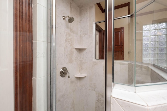 4502 Chesapeake Pl, Amarillo, TX 79119 - bathroom with a stall shower