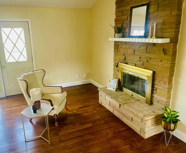 107 Galahad St, Borger, TX 79007 - unfurnished room with baseboards, healthy amount of natural light, and wood finished floors