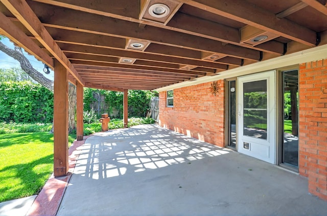 view of patio / terrace