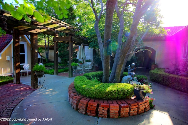 exterior space featuring a patio