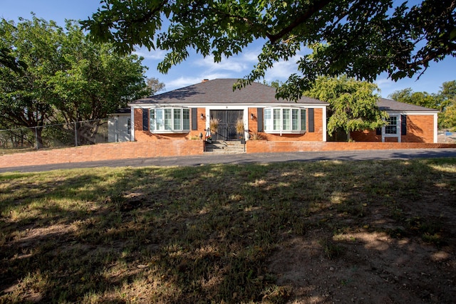 3 Nottingham Rd, Amarillo, TX 79124 - back of property with brick siding