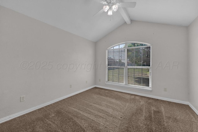 1800 Berkley Ct, Amarillo, TX 79118 - spare room with carpet and a ceiling fan