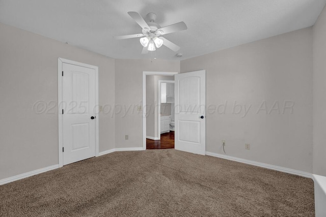 1800 Berkley Ct, Amarillo, TX 79118 - unfurnished bedroom with dark carpet and ceiling fan