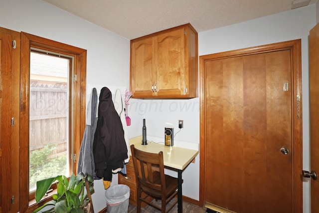 3508 Reeder Dr, Amarillo, TX 79121 - dining space featuring a textured ceiling