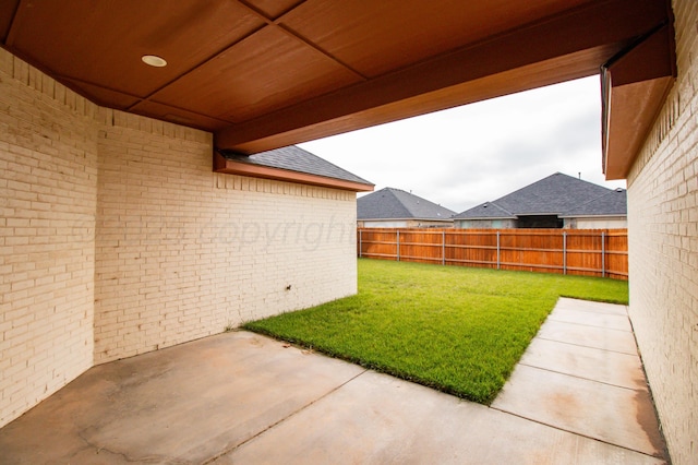 8303 City View Dr, Amarillo, TX 79118 - view of yard featuring a patio area