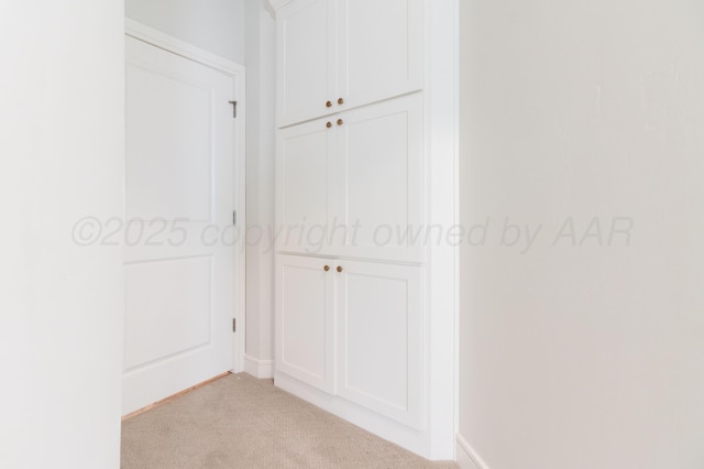8303 City View Dr, Amarillo, TX 79118 - hall with light carpet and baseboards