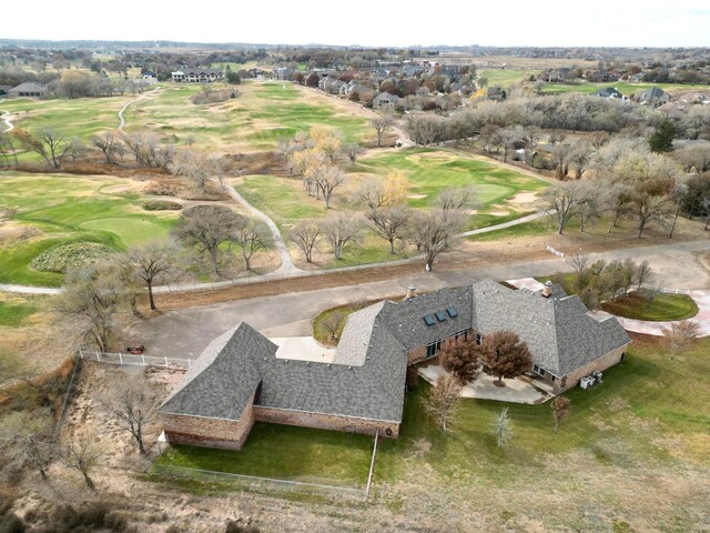 121 Quail Blvd, Amarillo, TX 79124 - view from above of property with a golf course