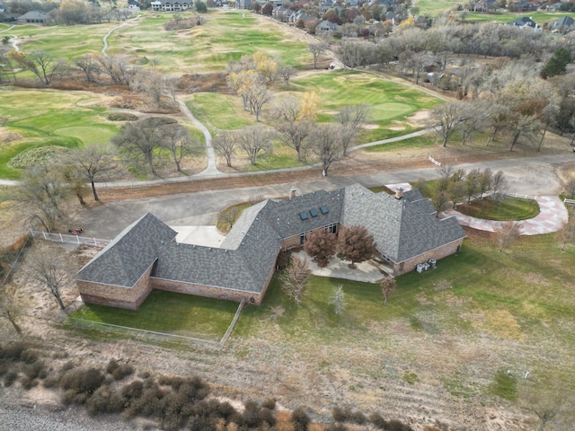 121 Quail Blvd, Amarillo, TX 79124 - aerial overview of property's location with a golf club