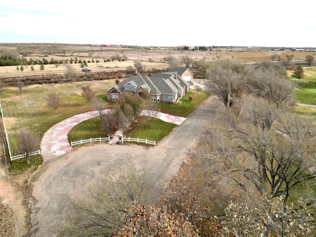 121 Quail Blvd, Amarillo, TX 79124 - aerial view of property's location featuring rural landscape